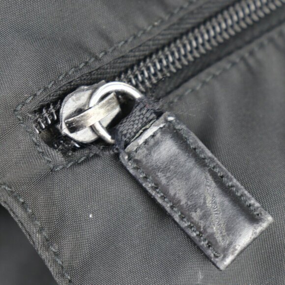 PRADA Black Leather Shoulder Bag - Picture 8 of 10